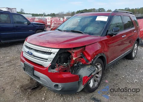 2013 Ford Explorer Xlt from USA, damaged, VIN 1FM5K7D84DGC18475